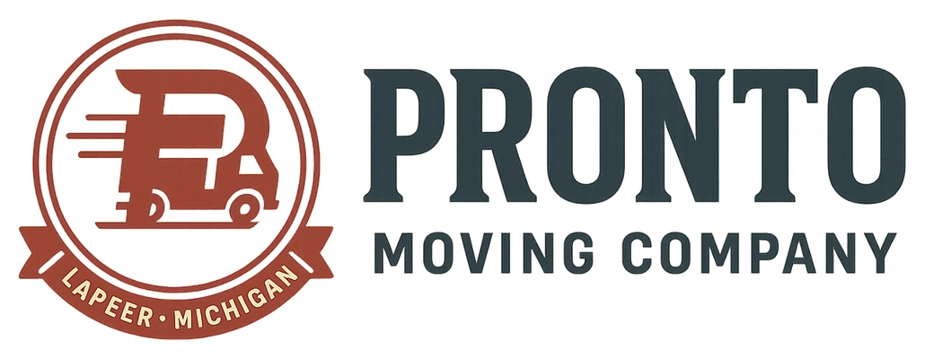 Pronto Moving Company &mdash; Lapeer, MI movers